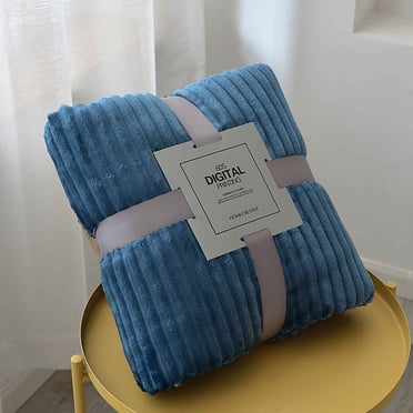 100*150cm Throw Blanket For Couch, Fuzzy Soft Cozy Blanket �?Lightweight, Soft, Plush, Warm, Cozy �?Perfect For Bed, Sofa, Camping, Travel
