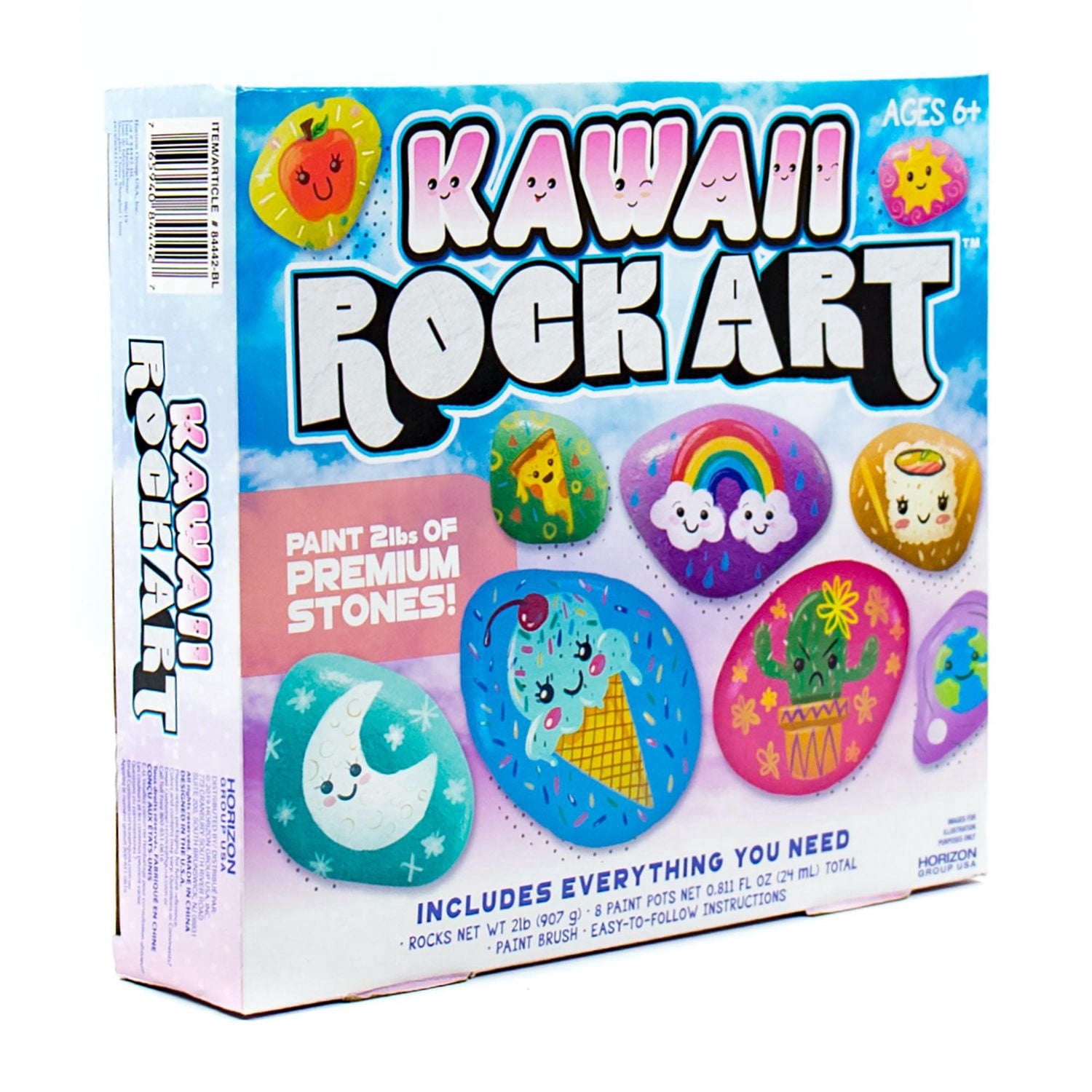 Kawaii Rock Art