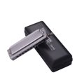 thumbnail image 3 of Swan Harmonica Chromatique 10 Trous 40 Tons Clé de C Argent avec Boîte Exquise, 3 of 4