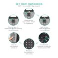 thumbnail image 3 of Key Safety Box 9-Digit Push-Button Combination Lock Outdoor Key Storage Box Resettable Code Key Box Waterproof Safe Deposit ,Easy to Use, 3 of 6