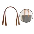 thumbnail image 2 of Milaget 2x REPLACEMENT PU SHOULDER BAG HANDBAG PURSE STRAP DIY BAG Light Brown, 2 of 9