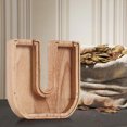 thumbnail image 4 of XZNGL Personalized Wooden Name Money Box Wooden Deposit Box Twenty Six English Letters, 4 of 6