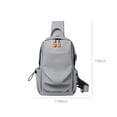 thumbnail image 3 of LSLJS Sling Bags Men and Women Shoulder Backpack Small Cross Body Chest Sling Backpack Sling Bag Crossbody Backpack for Men Women Sling Backpack Hiking Daypack Multip, Makeup Packages, 3 of 9