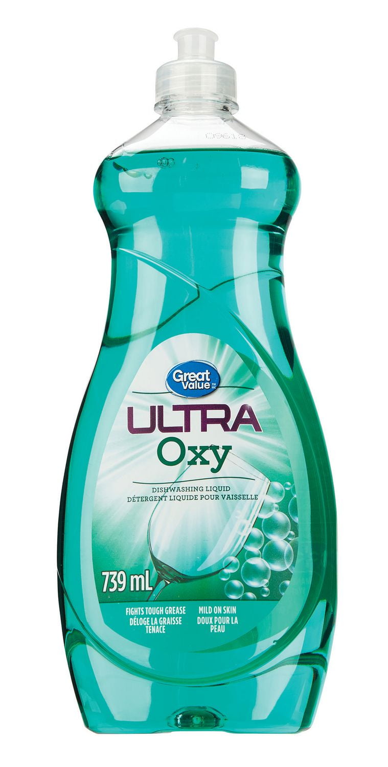 Great Value Ultra Oxy Détergent Liquide pour Vaisselle