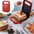 thumbnail image 2 of Lksixu Sandwich Maker Home In Internet Light Breakfast Maker Sandwiches Electrical Cake Pan Spit Driver Bread Pressure Toasters Kitchen Gadgets, 2 of 6