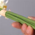 thumbnail image 3 of Artificial Flower Bundle Simulation Floral Decor Home Office artificial flower bundle Plant Ornament Wedding Fake Flower Bouquet, White, 3 of 9