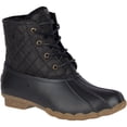thumbnail image 2 of Sperry Bottes d'Hiver Saltwater Lux pour Femmes en Courtepointe Noire 7,5, 2 of 5