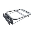 thumbnail image 1 of funtasica Rear Luggage Rack for Motorcycle Support Shelf Iron Electric Bike Cargo Rack Argent, 1 of 9