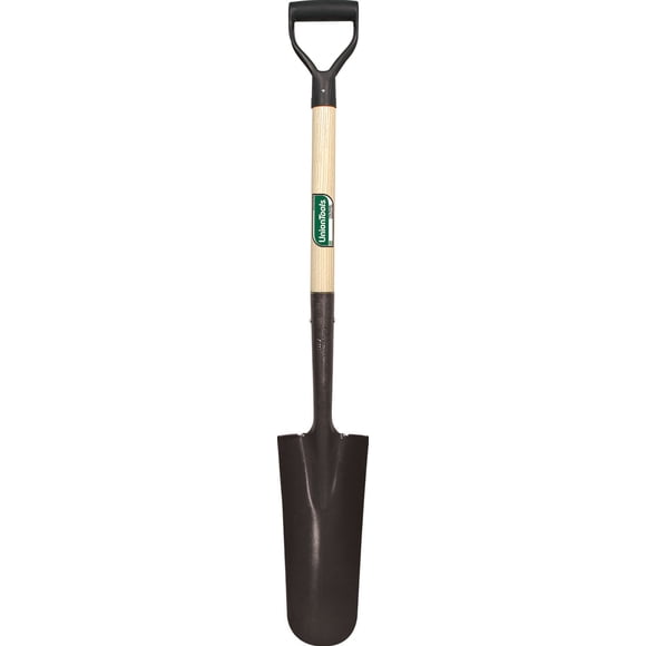 The Ames Société P - Outils de l'Union Drain Bêche Ouverte en Arrière avec Poly D Grip