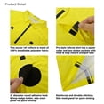 thumbnail image 2 of TOPTIE Chandail d'Arbitre Officiel de Soccer pour Homme à Manches Longues USSF Pro Uniforme-Bleu-TP, 2 of 8