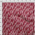 thumbnail image 3 of oneOone Viscose Chiffon Fabric Abstract Stripe Ikat Decor Fabric Printed BTY 42 Inch Wide, 3 of 4