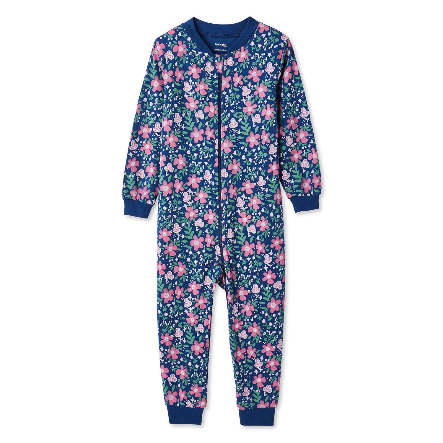 Grenouillère imprimée George pour petites filles