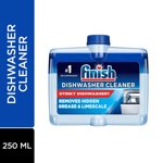 Finish Dual Action Dishwasher Cleaner, Original, Fight Grease & Limescale, 250 mL