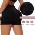 thumbnail image 4 of Hurxie Deals 2 Pcs Shorts d'Entraînement pour Femmes Sans Roulement Compression Sans Couture Short de Gym, 4 of 8