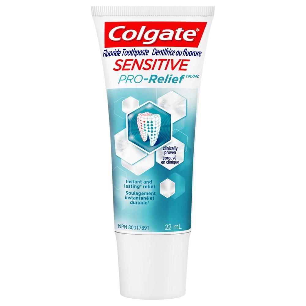 Colgate Sensitive Pro-Relief Dentifrice, Format d'Essai