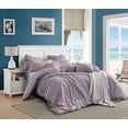 thumbnail image 1 of Swift Home Ensemble de housse de couette uni prélavé 100 % coton, 1 of 3