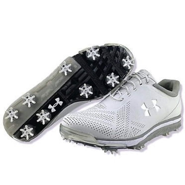 Under Armour Tempo Tour Chaussures pour Hommes Blanc/argent Métallique 7
