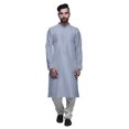 thumbnail image 1 of Atasi Designer Kurta Pajama For Men Printed Straight Kurta Set Summer Clothing, 1 of 5
