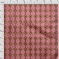 thumbnail image 3 of oneOone Cotton Cambric Fabric Leaves & Floral Block Printed Fabric 1 Yard 56 Inch Wide, 3 of 4
