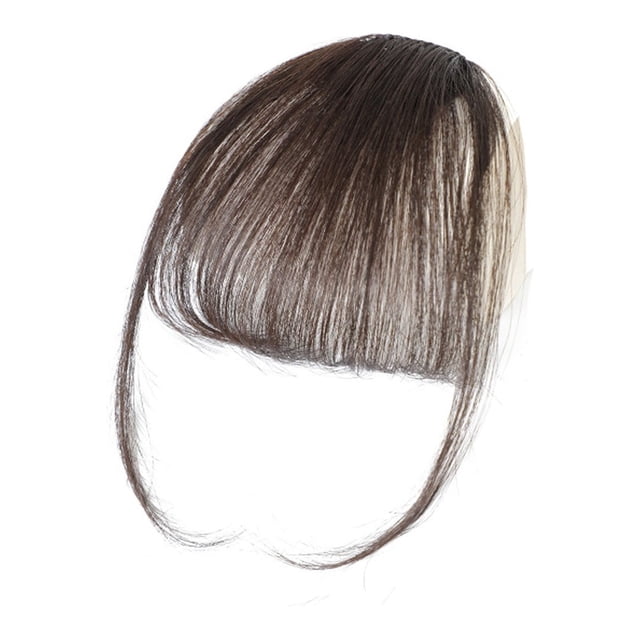 DPTALR Clip In Bangs Human Hair Hair Clip In Bangs Natural Fringe For Gilrs And Women