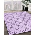 thumbnail image 3 of Ahgly Company Tapis Rectangulaire Lavable en Machine Intérieur Transitionnel Lilas Violet Riche, 5 Pieds x 7 Pieds, 3 of 7