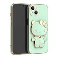 thumbnail image 1 of Hello Kitty Electroplated Plating Frame Phone Case For iPhone 11 12 13 14 Pro Max Mini XR XS X 8 7 6 6S Plus SE 2020 Back Cover LXY, 1 of 7