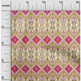 thumbnail image 1 of oneOone Cotton Poplin Fabric Geometric Ikat Printed Fabric 1 Yard 42 Inch Wide, 1 of 4