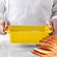 thumbnail image 4 of CQCYD Silicone Loaf Pan, Non-Stick Bread Baking For Quiche Meatloaf Lasagna, 11.4 X 5.3 Inches Kitchen Bakeware For Homemade Cakes And Pastries, 4 of 6