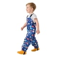 thumbnail image 4 of Pantalon de Pluie pour Enfants, Polyester Imperméable avec Poignets Réfléchissants et Bretelles Ajustables, Taille Plate, Usage Extérieur Quatre Saisons, pour Tout-Petits et Enfants, 4 of 4