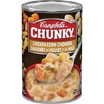 Campbell's® Chunky® Chowder de maïs de poulet prêt à servir soupe, étagère stable