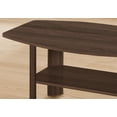 thumbnail image 2 of Monarch Specialties Table Set, 3pcs Set, Coffee, End, Side, Accent, Living Room, Laminate, Walnut, Transitional, 2 of 4