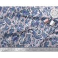 thumbnail image 3 of Soimoi Moss Georgette Fabric Snake Animal Skin Decor Fabric Printed Yard 42 Inch Wide, 3 of 3