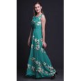thumbnail image 2 of Bimba Robe Longue Débardeur Imprimée Oiseaux pour Femmes, Tenue de Villégiature, Robe de Soirée - Très Petit, 2 of 6