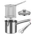 thumbnail image 2 of simhoa Deep Fryer Pot Multipurpose Portable Steamer Tray Cooking Supplies Fryer Pan D, 2 of 8
