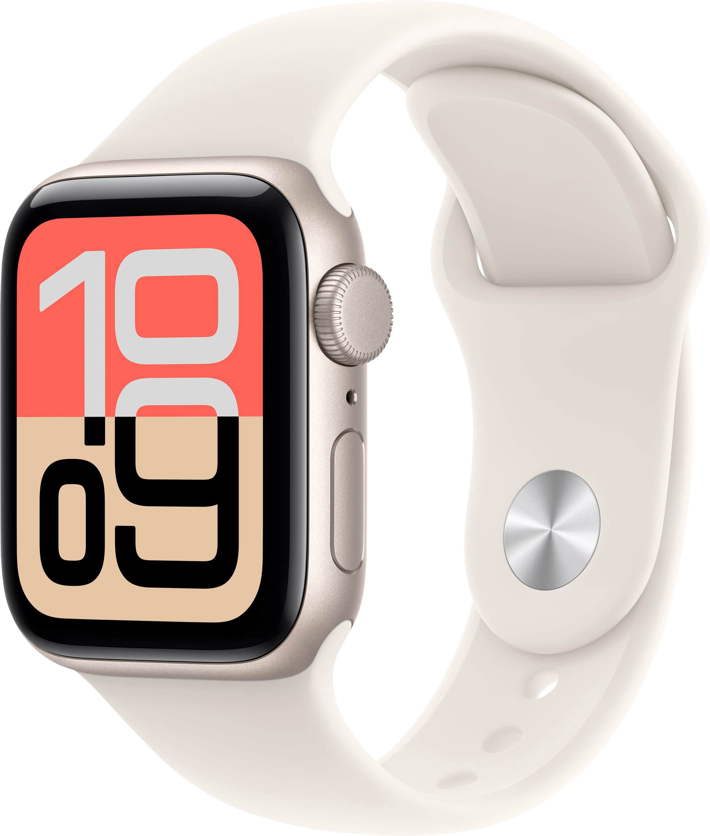 Refurbished Apple Watch SE 3 40mm Starlight Aluminum - Starlight Sport Band MEH34AM/A