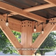 thumbnail image 2 of Backyard Discovery 20' X 9.5' Arcadia Slope Roof Gazebo, 2 of 9