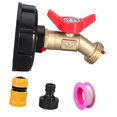thumbnail image 3 of jinwen Raccords de Bac IBC Pratiques 60 mm Polyvalents Adaptateur de Réservoir d'Eau 275 330 Gallons 5 Pcs, 3 of 9
