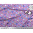 thumbnail image 3 of Soimoi Poly Georgette Fabric Spices & Tea Cup Watercolor Printed Fabric 1 Yard 52 Inch Wide, 3 of 3
