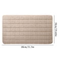 thumbnail image 3 of weibbin Pad Bathroom Shower Rugs - Non-Slip Absorbent Soft Machine Washable Shower Mats for Living Room, Bedroom, Bathroom, Home Decor, 50x80cm, 3 of 5