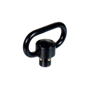 ziyahi Élingue Pivotante à Dégagement Rapide en Acier avec Bouton-Poussoir, Adaptateur de Gréement, Boucle de 1,25 Pouces, Anneau de Chasse Extérieur