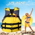 thumbnail image 2 of EASTIN Adults Floating Jacket Lightweight Life Vest for Fishing Swimming (Yellow), 2 of 8
