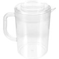 thumbnail image 1 of Transparent Drinking Water Pitcher Portable Handled Water Pitcher Juice Jug With Scale, 1 of 8