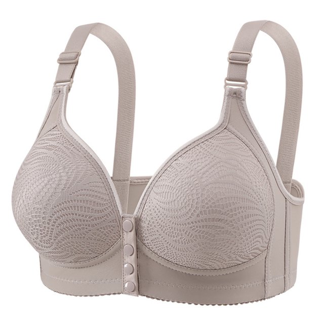 Front Closure Bras Womens Push Up Tshirt Bra No Underwire Full Coverage Wireless Bras Soft Supportive Everyday Bra Bralettes