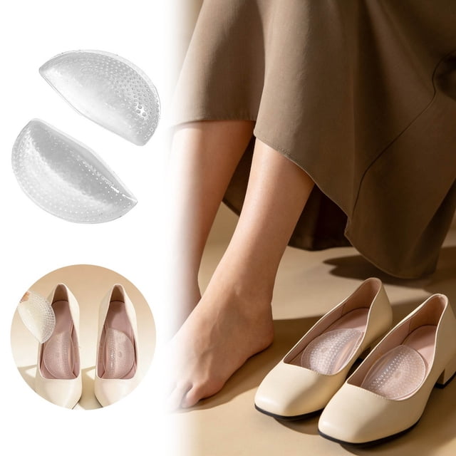 Flat Silicone Arch Support Insoles For High Heels Comfortable Pads For Overpronation And Foot Care