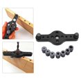 thumbnail image 3 of 2-10mm Sel Centering Doweling Jig Set Wood Hole Locator Black, 3 of 9