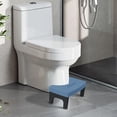 thumbnail image 2 of Toilet Stool, Squatting Stool for Bathroom, Non-Slip Potty Stool with Double-Layer Support, Bathroom Footrest for Adults and Kids, Toilet Step Stool for Home Use, 2 of 6