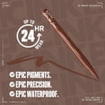 thumbnail image 4 of NYX Professional Makeup, Epic Ink Liner, Liquid Eyeliner, Waterproof, Matte finish, 4 of 9