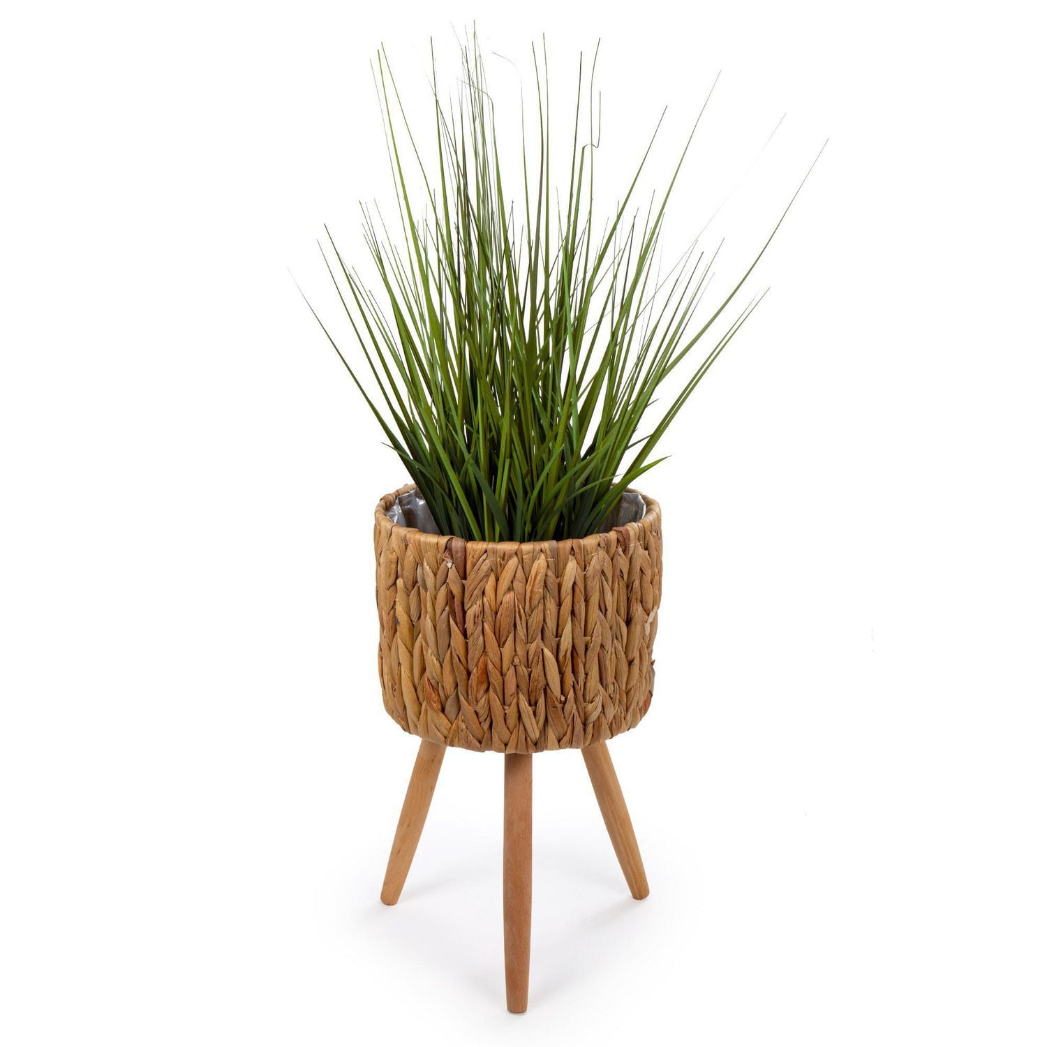 Truu Design Ensemble de jardinière décorative à jacinthe avec pieds en bois