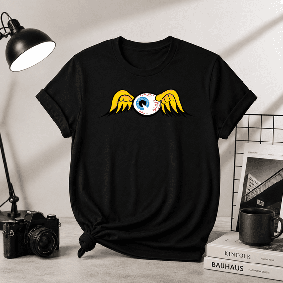 Magical Winged Eye Unisex T-Shirt - Fantasy Wizarding Fan Gift, S-5XL