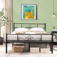 thumbnail image 3 of Costway Full Metal Platform Bed Frame with Headboard and Footboard No Box Spring Needed, 3 of 9